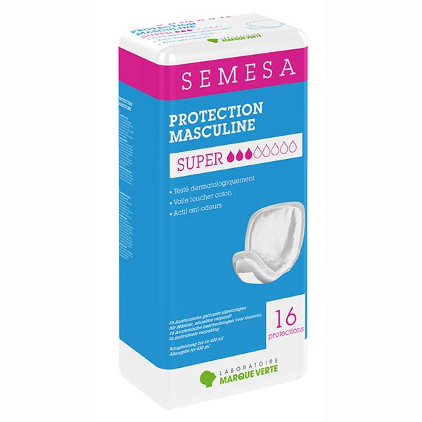 Semesa Protection Masculine 16 unités