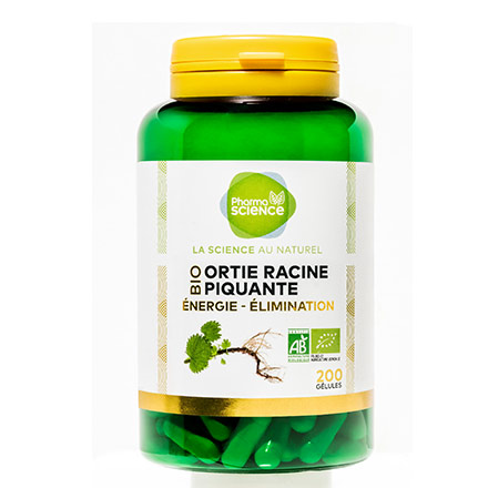 Tonus - Ortie racine piquante bio 200 gélules