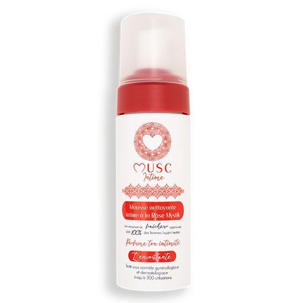 Rose Mystik - l'Envoûtante Mousse nettoyante intime 150ml