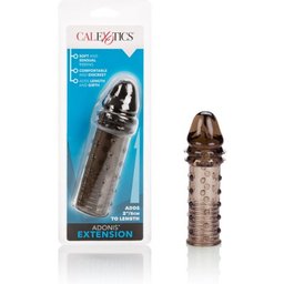 Extension de Pénis en Silicone Noir 1ut