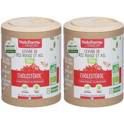 Nat & Form Ecocert® Levure de Riz rouge & Ail Bio