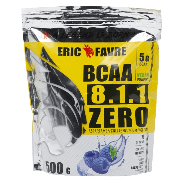 BCAA 8.1.1 Zero Framboise Bleue 500g
