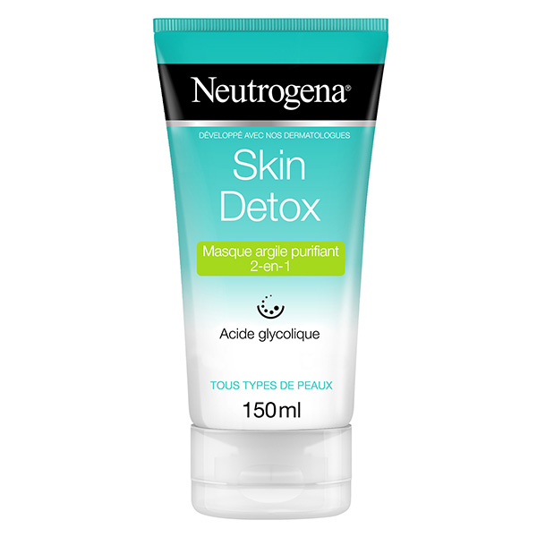 Skin Detox Masque Argile Purifiant 2 en 1 150ml