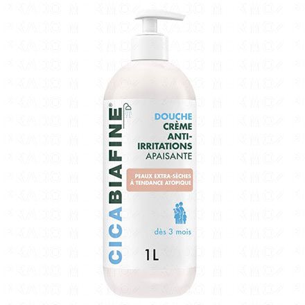 CICA Crème douche hydratante anti-irritations flacon 1l