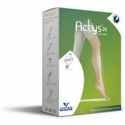 20 Chaussette PO C2 Femme Beige Clair C3 1 Paire