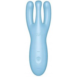 Threesome 4 Vibreur Bleu 1ut
