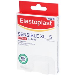 Pansements Sensibles XL - 5 pansements - 6 x 7 cm