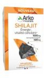 Arkogélules Shilajit 60 Gélules - Pot 60 gélules