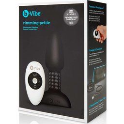 Rimming Petite Black Anal Plug 1ut
