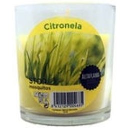Bougie à la citronnelle Stop Moustiques Gobelet en verre Altaflama 75x70mm