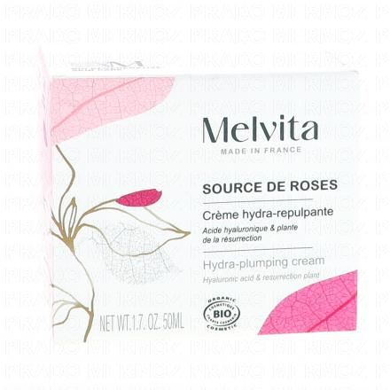 Source de roses - Crème hydra repultante bio pot 50ml
