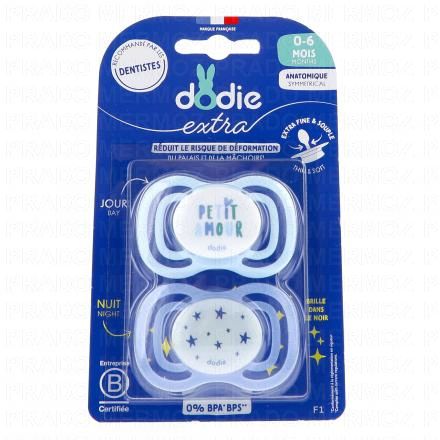 Extra - Sucette Anatomique jour/nuit Duo 0-6m