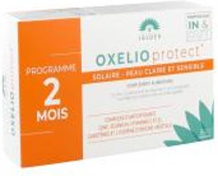 Oxelio Protect Solaire Peau Claire et Sensible 60 Capsules - Boîte 60 Capsules