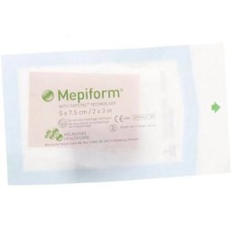 Mepiform Pansement auto-adhésif siliconé Anti-Cicatrice 5 cm x 7.5 cm