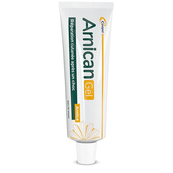 Gel à base d'arnica Réparation cutanée Fabriqué en France Tube 50g