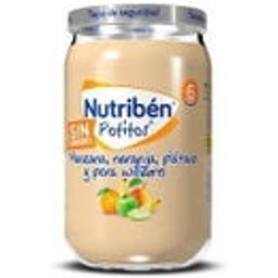 Nutriben Potito Pomme Orange Banana Poire 235g