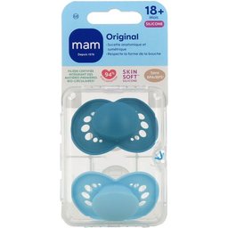 Original Tendance Sucette Silicone +18 Mois 2 Unités