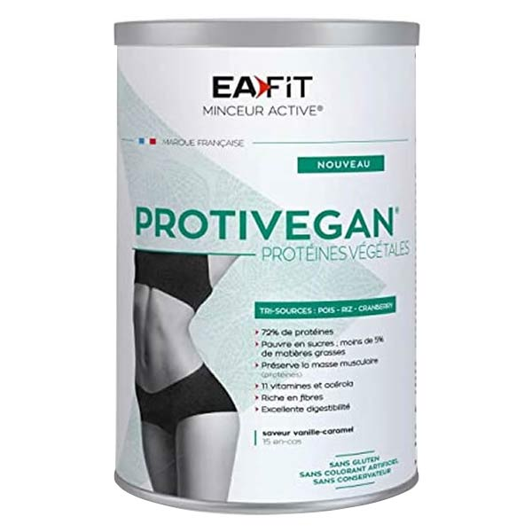 Protivegan Goût Vanille Caramel 450g