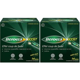 Berocca® Boost  Effet coup de fouet aide à réduire la fatigue Goût Cola