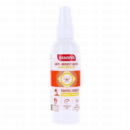 Anti-Moustique - Spray Répulsif Toutes Zones 80ml