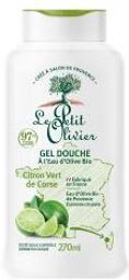 Gel Douche à l'Eau d'Olive Bio de Provence et Citron Vert de Corse 270 ml - Flacon 270 ml