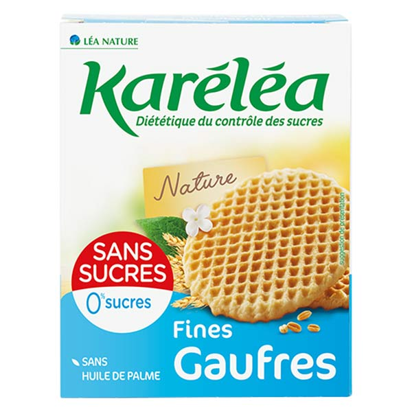 Biscuits Sans Sucres Fines Gaufres 140g