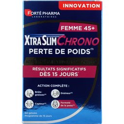 Xtraslim Chrono Perte Poids Femme 45+ 60 Gélules