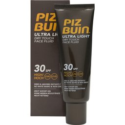Piz Buin™ Ultra Light SPF30+ crème pour le visage au toucher sec 50ml