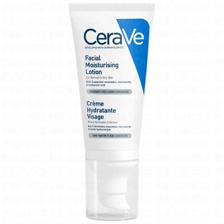 Crème hydratant visage peaux normales à sèches tube 52ml