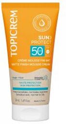Sun Protect Crème Mousse Fini Mat Peaux Sensibles SPF50 50 ml - Tube
