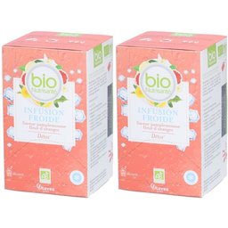 BioNutrisanté Infusion Froide Detox Saveur Pamplemousse & Fleur d'oranger en sachets