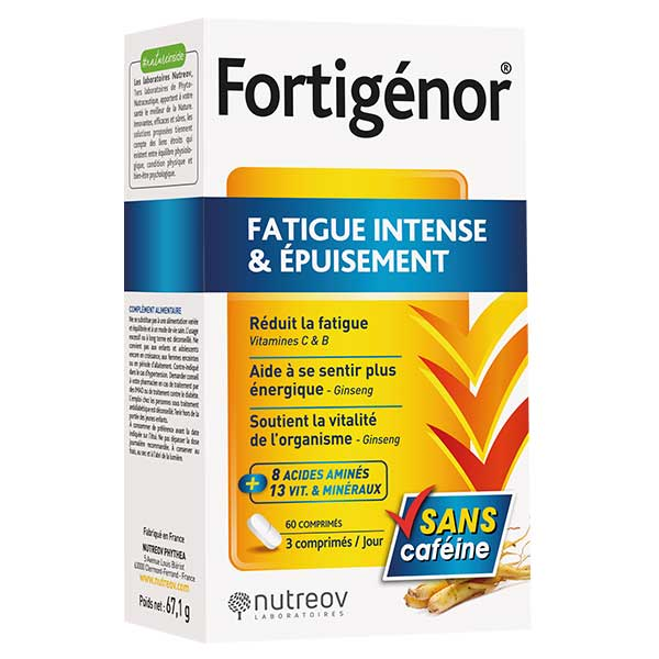 Physcience Phytéa Fortigénor Fatigue Intense & Epuisement 60 comprimés