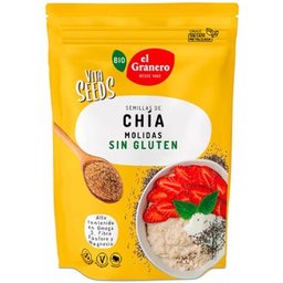 Integral Vitaseeds Graines de chia moulues biologiques 200g