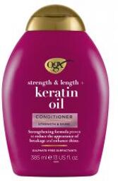 Après Shampooing Huile de Kératine - Cheveux Abîmes & Cassants - 385 ml - Flacon 385 ml