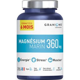 Magnésium Marin 360 mg Vitamine B6