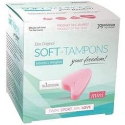 Soft-Tampons mini, box of 3