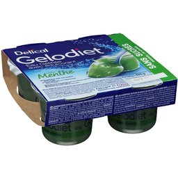 Gelodiet Eau Gélifiée Menthe