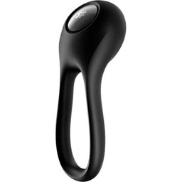 Majestic Duo Anneau Vibrant Noir 1pc