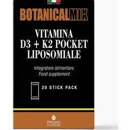 Botanical Mix Vitamine D3 + K2 Pocket 20 Sticks