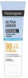Ultra Sheer Crème Invisible Solaire Hydratation SPF50 50 ml - Tube 50 ml