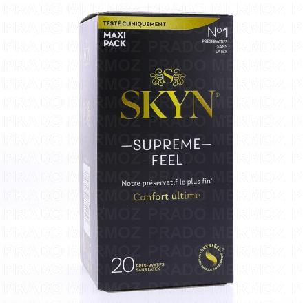 Skyn - Supreme Feel Préservatifs sans latex exra fin x20