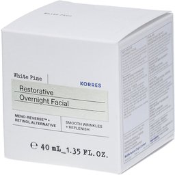 Pin Blanc Crème Faciale de Nuit Régénérante