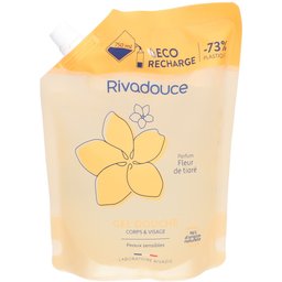 Rivadouce Gel douche Fleur de Tiaré - Ecorecharge doypack 750 ml