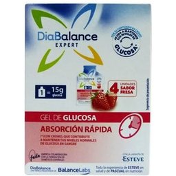 Expert Expert gel de glucose à absorption rapide fraise 4 sachets