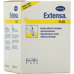 Bande Étendu Plus Blanc 2,5mx8cm