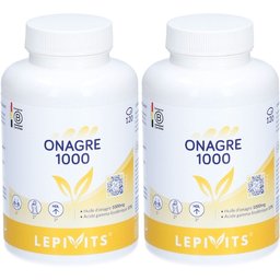 Huile d'Onagre 1000 mg + Vitamine E