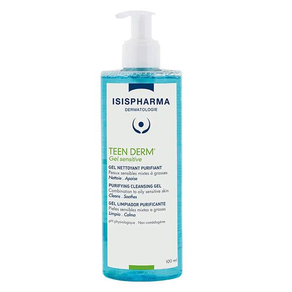 Teen Derm Gel Gel Nettoyant Exfoliant 100ml