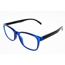 Lucky Lunettes Pré-graduées Bleu Noir +1.00 1ut