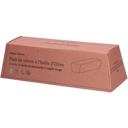 Pain de savon à l'huile de bourrache et argile rouge