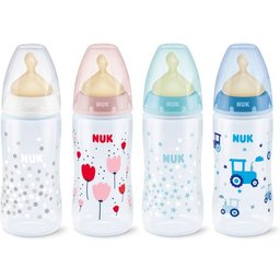 Nuk™ biberón First Choice tetina látex orificio M talla 1 300ml 1ud 1ud